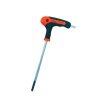 Clé Torx à poignée en L T10X 90 – Acier au chrome vanadium – Ergonomique – Finition satinée – Empreinte torx, Longueur, Type de clé