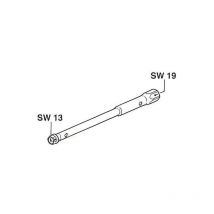 Hansa - Clé à tube 13/19mm, longueur 40cm.