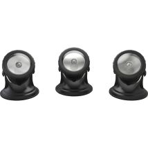 Pontec – 90328 – Eclairage d'ambiance extérieure LED 3W – Alimentation électrique, Matières, Mode de fixation