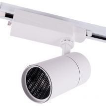Greenice - Spot led sur Rail 30W 2527Lm CRI90 2700oK Monophasé 40 000H Antiéblouissant [HO-FC-30W-AD-W-WW]