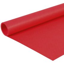 Clairefontaine 195706c Rotolo Kraft Colorato, Rosso, - Dimensioni: 10x0,70m - 65g