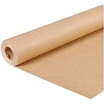 495071c - Carta Kraft Reciclata, Marrone, 70 G, 25m X 1m - Clairefontaine