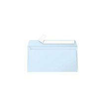 Briefumschlag Pollen din lang 220 x 110 mm (b x h) ohne Fenster 120g/m² mit Haftklebung Papier blau 20 St./Pack.