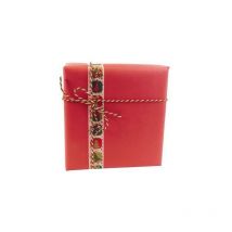Geschenkpapier 70 cm x 3 m (b x l) Kraftpapier karminrot