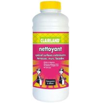 Clairland - Nettoyant Spécial Surfaces Extérieures Terrasses,murs - Concentré 1l