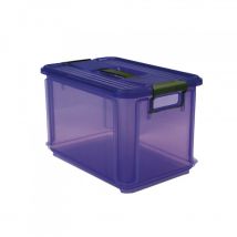Zanvic - Caja de ordenación Clak Box maxi de 14 litros denox- famesa