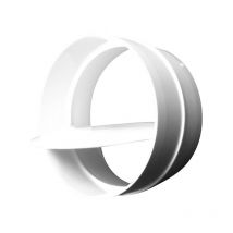 Clapet anti/retour 100mm , conduit de ventilation