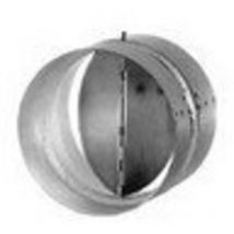 Clapet anti-retour 254mm métal , conduit de ventilation