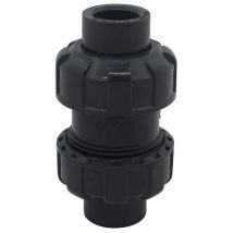 Ersandy - Clapet anti retour a boule 20 25 32 40 50 63mm clapet piscine clapet antiretour anti refoulement pvc vanne soupape anti retour (Diamètre
