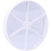 EDM - clapet anti-retour extracteur 08413 Ø10cm Blanc - Plastique