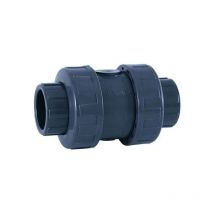 Clapet anti retour femelle à coller pvc - Diamètre canalisation: ø 63 mm