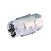Clapet de retenue toutes positions Inox PN63 ff Ø1/4 (8/13) Sferaco