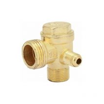 Ymyny Clapet Anti-retour de Compresseur d'air à 3 Ports, Valve de Compresseur D'air