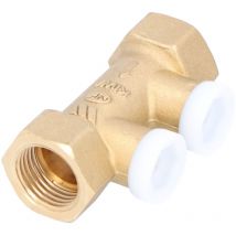 Socla - clapet antipollution EA291NF, corps laiton, à purges, acs, taraudé 15X21 149B2220