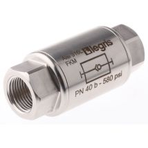 Clapet antiretour en Acier inoxydable Legris 4890 17 17 G 3/8" ( Prix pour 1 )