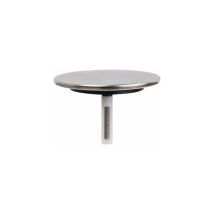Clapet recouvrant pour vidage baignoire, diametre 70 mm, inox Nicoll ref.411916