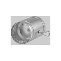 Clapet d'air papillon étanche à connexion carrée 150 mm