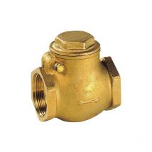 Ecolands - Clapet à battant laiton horizontal femelle-femelle 26-34