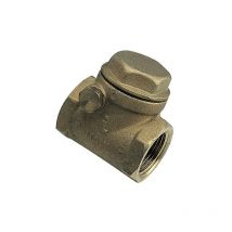 Clapet de retenue laiton a battant