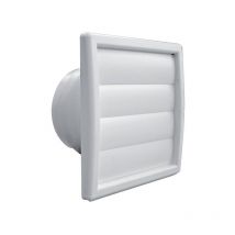 DMO - Sortie d'air à clapet mobile universelle - diamètre 100, 110, 120 et 130 mm - finition sable - autogyre