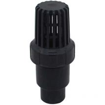 Clapet pied clapet anti retour a boule aspiration 25 32 40 mm clapet crepine anti retour antiretour pvc piscine pompe (Diamètre Intérieur 32mm)