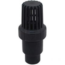 Clapet pied clapet anti retour a boule aspiration 25 32 40 mm clapet crepine anti retour antiretour pvc piscine pompe (Diamètre Intérieur 32mm)