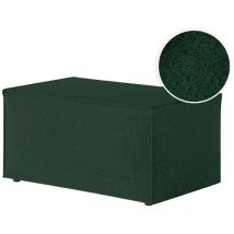Loungitude - clarisse - Pouf en tissu bouclette - Vert