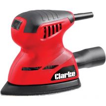Clarke - palm sander 125W detail sander corner mouse electric sanding tool CPS125