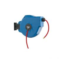 Clarke Air Hose Reel Line 50ft 3/8"" Retractable Rewind Wall Mountable CAR15PC