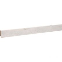 Clip-Fußleiste 240 cm 58 x 19 mm Bright Oak Sockelleiste - Classen
