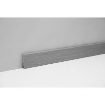 Clip-Fußleiste 240 cm 58 x 19 mm Kastelleiche Sockelleiste - Classen