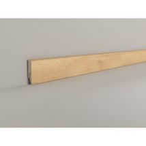 Clip-Fußleiste 240 cm 58 x 19 mm Reclaimed Oak Sand Sockelleiste - Classen