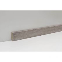 Clip-Fußleiste 240 cm 58 x 19 mm Verde Pannonia Sockelleiste - Classen