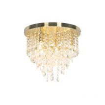 Classic ceiling lamp gold / brass 35 cm - Medusa - Gold/Messing