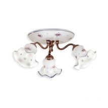 CLASSIC CHIETI C171-17, Lampe de plafond en céramique, Ferroluce