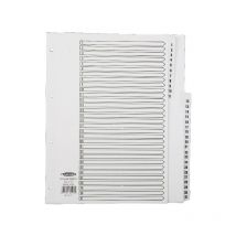 Concord - 03101/CS31 Classic Index 1-31 A4 Whiteboard + Mylar Tabs Clr