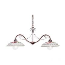 Ferroluce - classic napoli C363-11, Lampe de suspension avec Bilance en