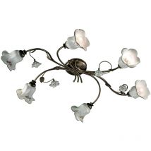 Ferroluce - classic pisa C1204-6, Plafonnier Plafonnier en Céramique,