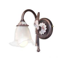 Ferroluce - classic vicenza C461, Lampe murale en céramique
