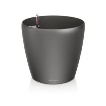 Lechuza - Pot de fleur Classico Premium 60 - kit complet, anthracite métallisé