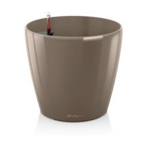 Vaso da interno e esterno classico Premium 60 cm - Tortora Lucido - Tortora Lucido