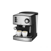 Clatronic - es 3643 - Cafetera express 15 bares, para realizar café espresso y cappuccino, vaporizador para espumar leche, calienta tazas ,acabado