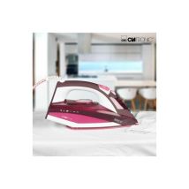 Clatronic - db 3705 Plancha a vapor Suela de cerámica 2600 w Rosa