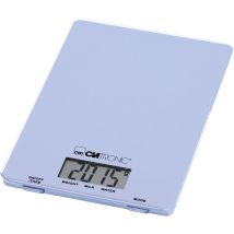 Kw 3626 lcd Küchenwaage digital Wägebereich (max.)=5 kg Hellblau 220 x 150 x 16 - Clatronic