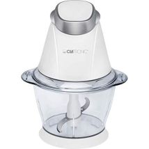 Tritatutto Clatronic 250 W 1L Bianco – Lama in acciaio inox estraibile – Perfetto per frullati e salse