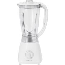 Frullatore 500W Bianco – Clatronic UM 3470 – 1,5L – Funzione Ice Crusher – 5 velocità – Lama in acciaio inox
