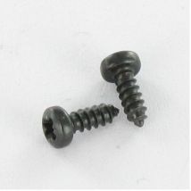 Vis Express - vis tole tete cylindrique bombee large pozi 4.8X32 acier zingue NOIR-200 pièces