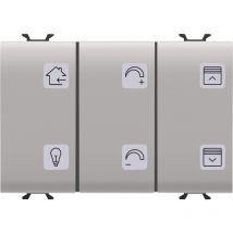 Gewiss - clavier 6 canaux et symb.+c.mot. knx be GW13785A