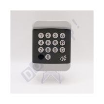 V2 Electronica - V2 kibo-r – Clavier à code sans fil pour motorisation portail & garage – Contrat 47 - 433,92 MHz - Étanche IP55
