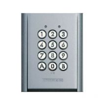 Clavier saillie métal injecté, rétro éclairé, 100 codes, 2 relais, alim 12/24 VC